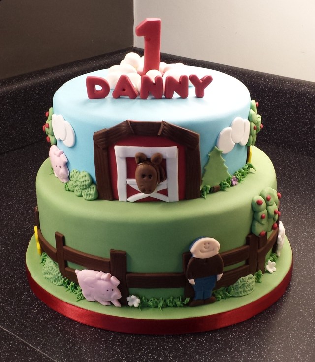 Danny 1st Birthday Cake